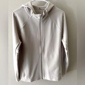 Lululemon Athletica Light Gray Zip-Up Hoodie